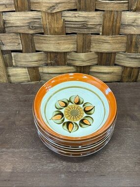 Vintage Premiere DuraStone "Melba" Pattern Cereal Bowl Set of 6
